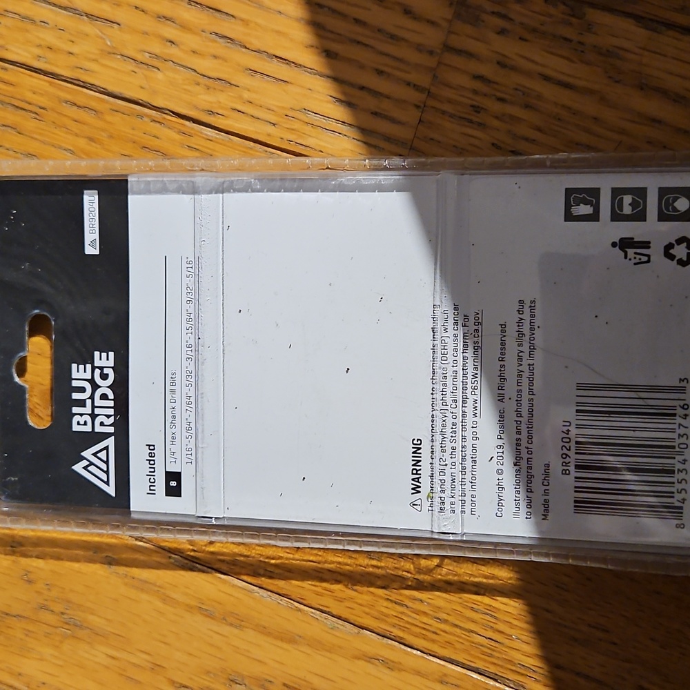 Blue Ridge Hex Shank Drill Bit Set - Picture 2 of 2